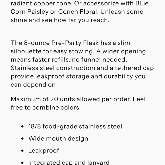 NWT Stanley pre-Party Pink Flask - Picture 4 of 5